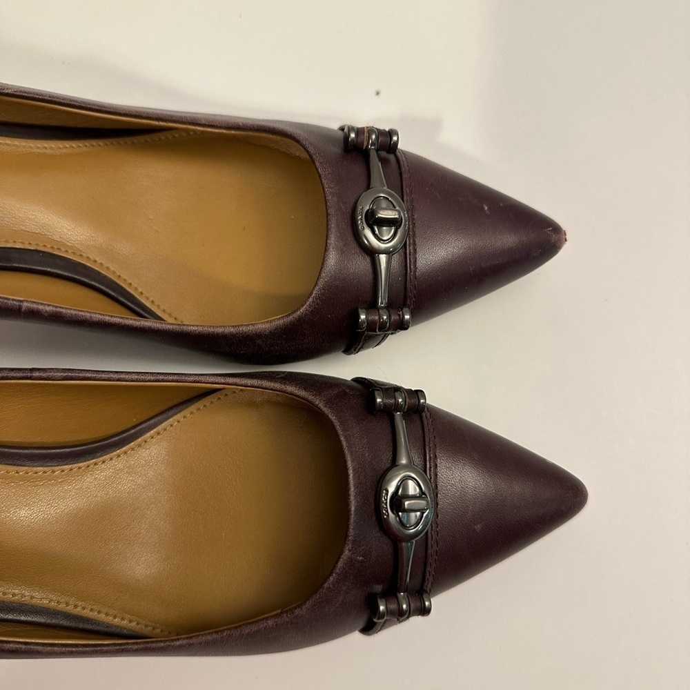 Coach Lauri Pointed-Toe Pumps Size 8.5 View 3